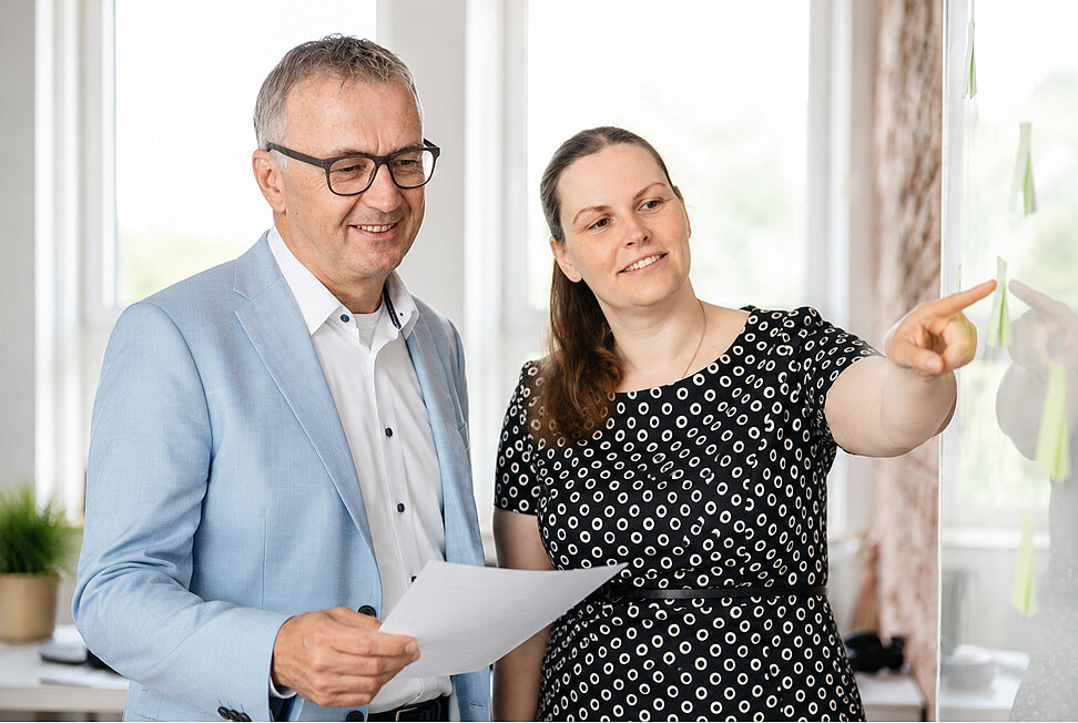Persönliches Beratungsgespräch für Gründerinnen und Gründer